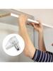 50Pcs Clear Plastic Shelf Support Pegs for Bookshelves Easy Installation Cabinet Supports for Strong and Reliable Shelf Stabilit