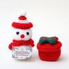 Knitted Doll Christmas Decoration Ornament Reindeer Snowman Santa Claus Handmade Woolen Christmas Ornaments Navidad Natal Gift