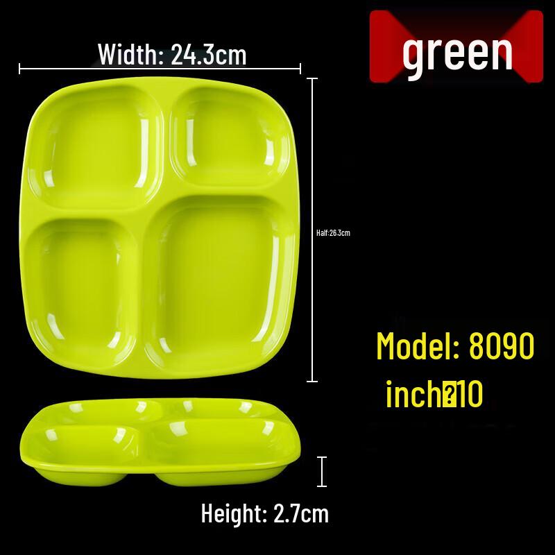 Melamine Compartment Lunch Tray