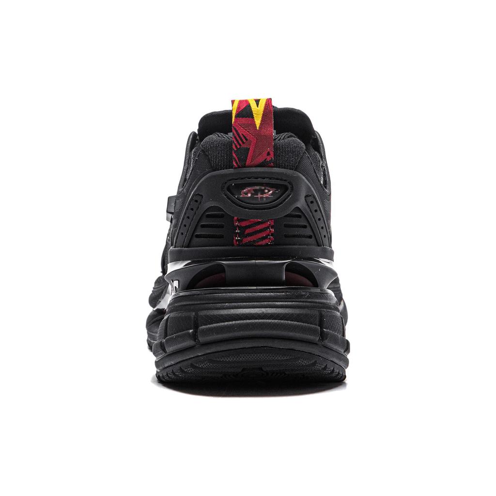 New LiNing Project* Yanxing Anti Slip Wear Resistant Low Top Casual Shoes Women's Black AGLT222-2