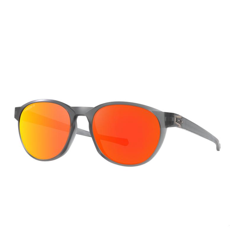 

Oakley Oval Plate Casual Sunglasses Unisex Ruby Color 54 рубиново-красный