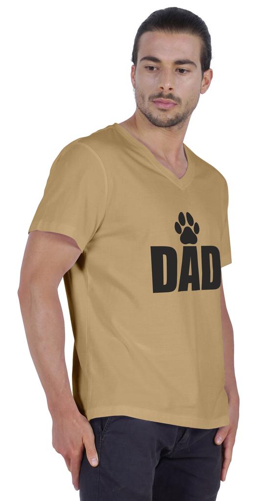 Inkmeso  Mens Tshirt     Dad   Graphic Tshirt For Dad's Cotton Jersey Tee Shirt For Dog