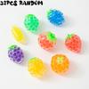 8 Stück Simulierte Frucht Quetschspielzeug Set Perlengefüllte Stressabbau Spielzeug für Kinder Erwachsene Halloween Weihnachtsfeier Mitgebsel