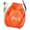 Paris Simple Letter Pattern Print Female  Hoodie