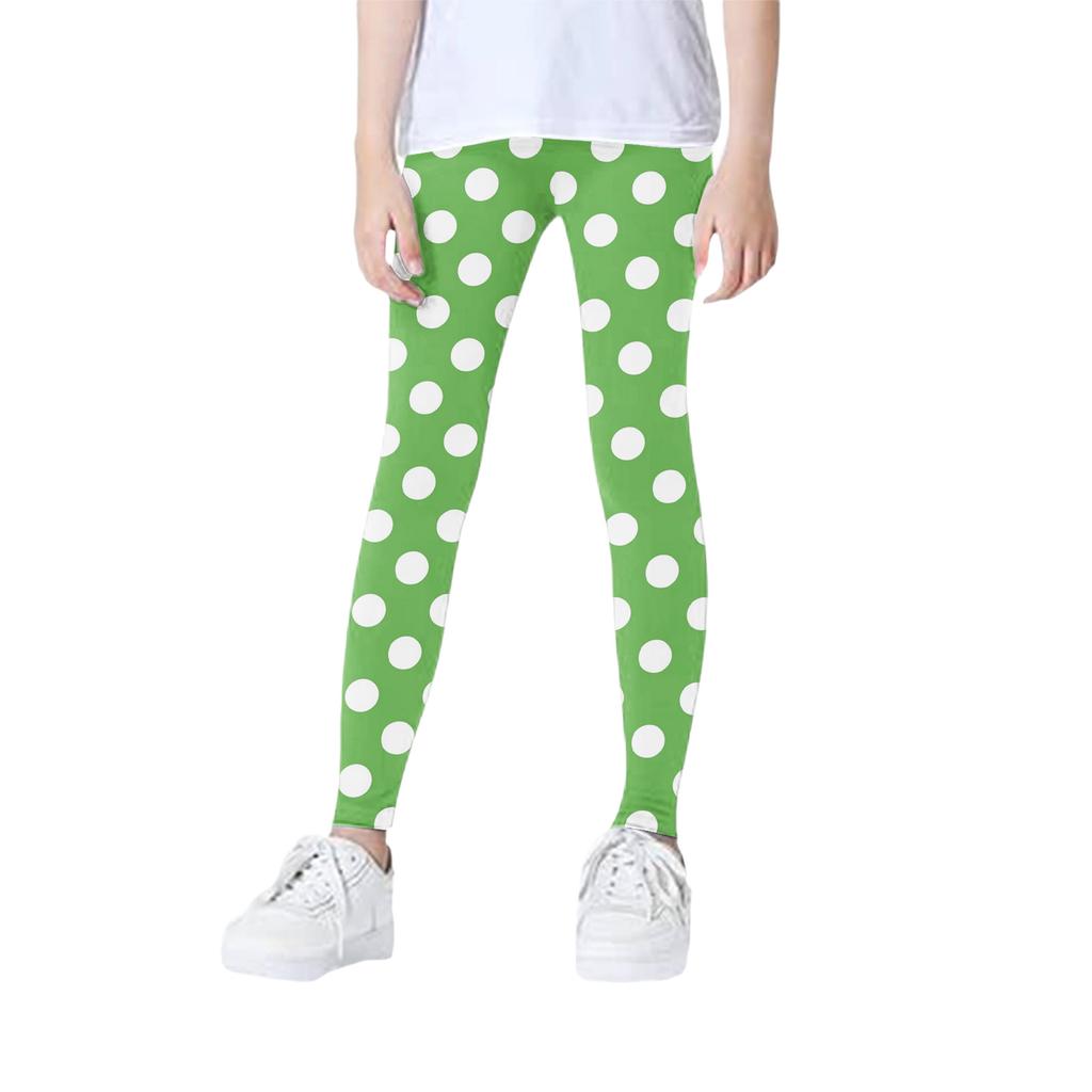 Girls' Slim Fit Leggings - Color Base Layer Pants