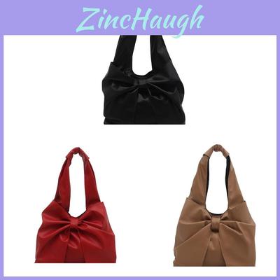 Bolso de Mano Moderno de Gran Capacidad con Lazo de Mariposa y Cierre Magnético para Uso Diario