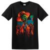 The Mask Stanley Ipkiss T-Shirt Neon Spielkarten Filmfan Wildes Grafik-T-Shirt