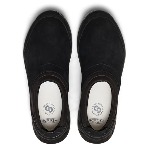 KEEN TTS MOC WP Men's Sneakers, Black/Black, Size 27.5cm