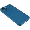 For iPhone 15 Cell Phone Case Solid Color Anti-scratch 2.0mm TPU Protection Cover