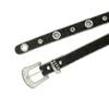 Women's Sparkly Punk Waist Belt Rhinestone Studded Glitter Crystal Buckle 1Pcs for Club Rave Events