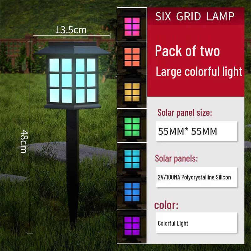 Solar Waterproof Lawn Lights for Garden and Villa Decor