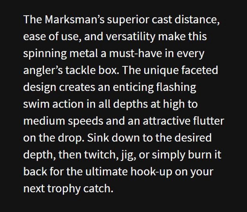 Malosi MA60-OX Metal Slicer Marksman 60 grams Onyx (2157)