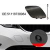 Car Front Bumper Tow Hook Cover Cap For BMW 3 Series 2020-2022 51118738984 Towing Hook Eye Cover Lid Tow Hauling Cap