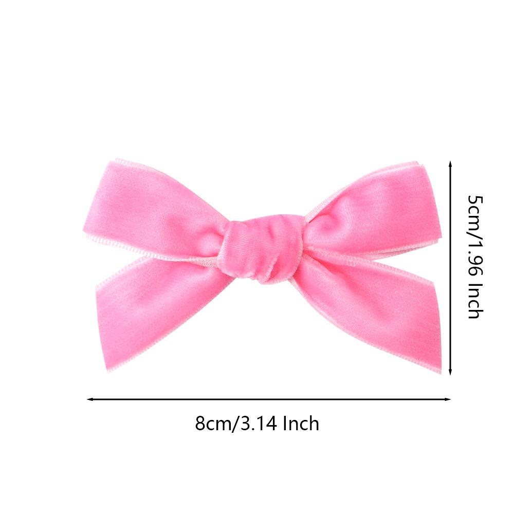 2Pcs/Set New Fluff Cute Bows Baby Hair Clips Candy Color Girls Princess Hairpins Barrettes Kids Hair Accessories Gift
