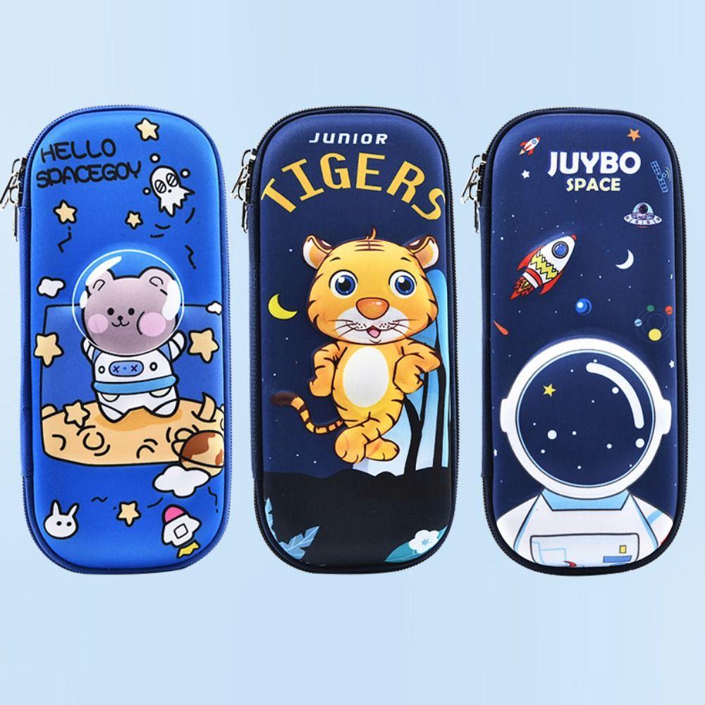 

Anti-fall Pencil Case EVA Stationery Organizer Creative Storage Box Kids 5