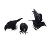 Lifelike For Party,Home Black Festival DIY Fake Crow Halloween Decoration Crow Model Horror Props