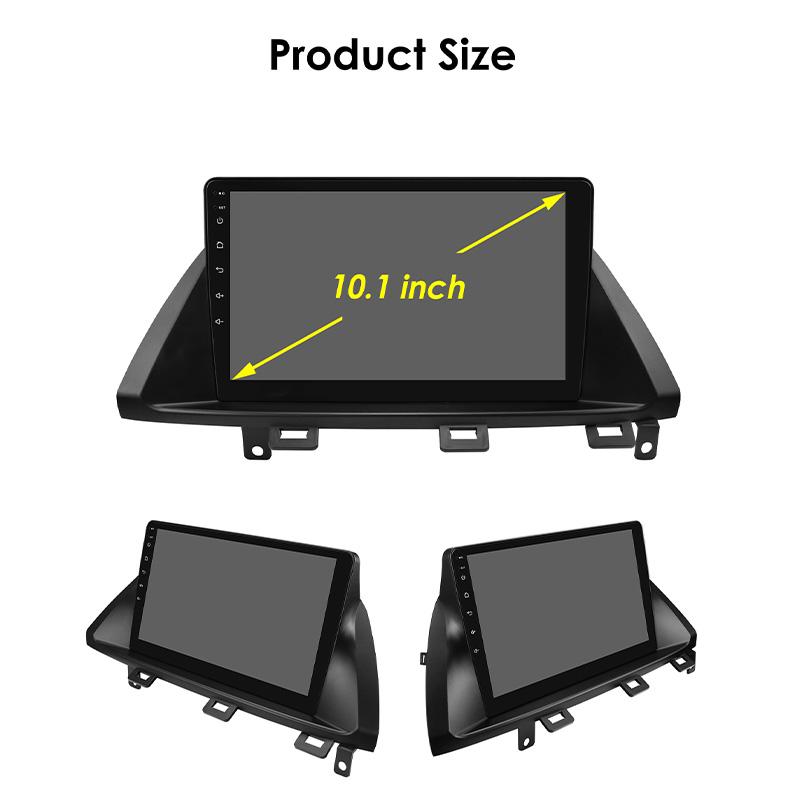 Hizpo Stereo 4G-LTE Carplay Android Auto per Honda Odyssey 2005 - 2010 Autoradio Lettore Multimediale Navigazione Stereo Schermo Intelligente DSP 5G WIFI