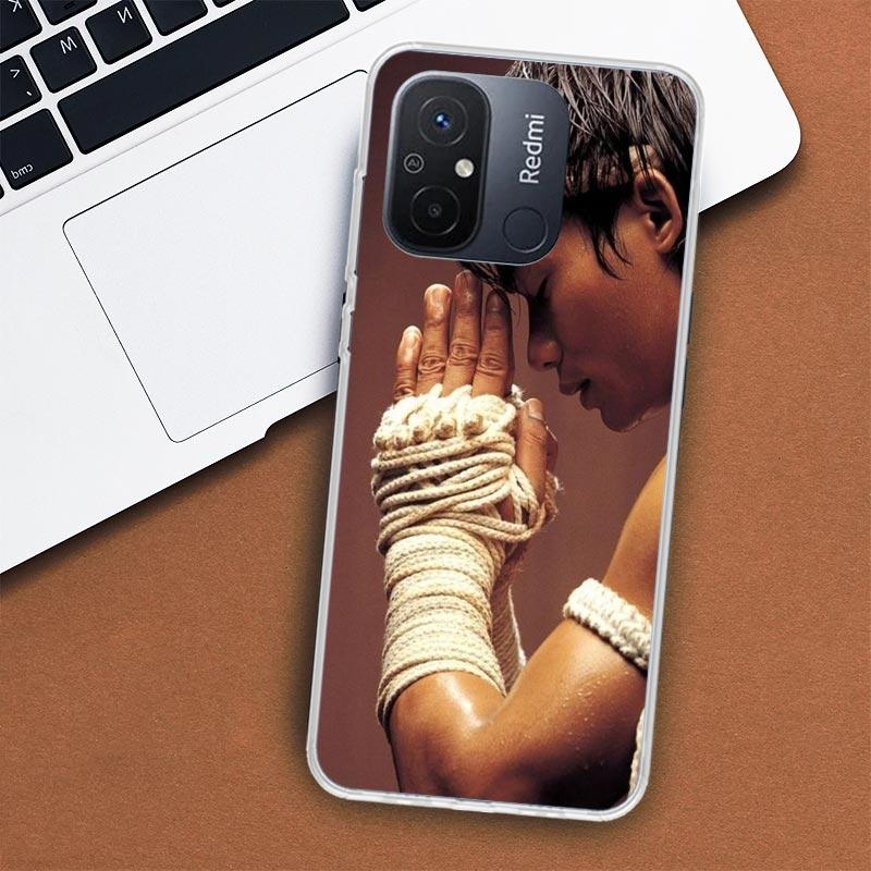 Muay Thai Fight Boxing Phone Case For Xiaomi Redmi 12 12C 10 10C 10A 9T 9C 9A 9 8 8A 7 7A 6 6A K20 K30 K40 Pro S2 Fundas Cover