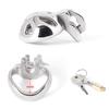 Super Small 3 Color Male Chastity Cage Stainless Steel Lockable Penis Ring Cock Cage Metal Chastity Belt Adults Sex Toys For Men