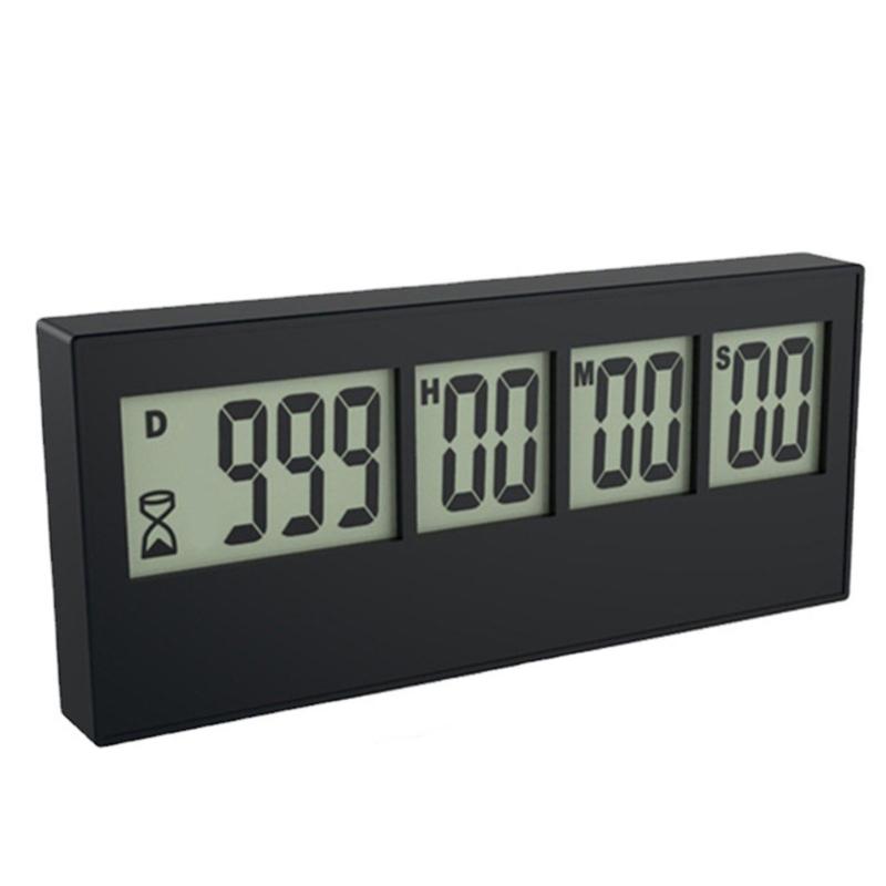 999Days Countdown Clock LCD Digital Screen Kitchen Timers Event Reminder for Wedding Retirement Kitchen Baking Cooking