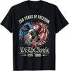 250 Years American 1776 2026 250th USA Flag Men Women T-Shirt