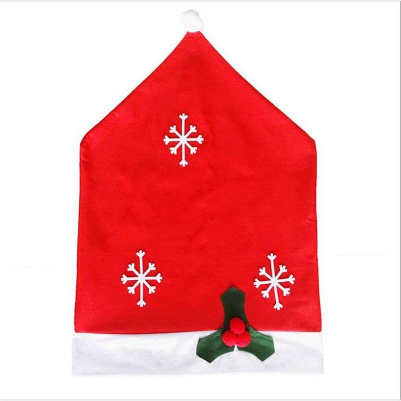 Christmas Decorations Christmas Snow Chair Covers Christmas Table Decorations Christmas Chair Covers Christmas Supplies