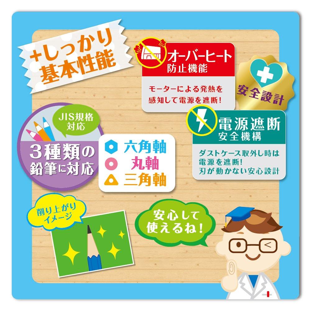 Sacapuntas Eléctrico Sonic Easy Peasy, Rosa, EK-7018-P