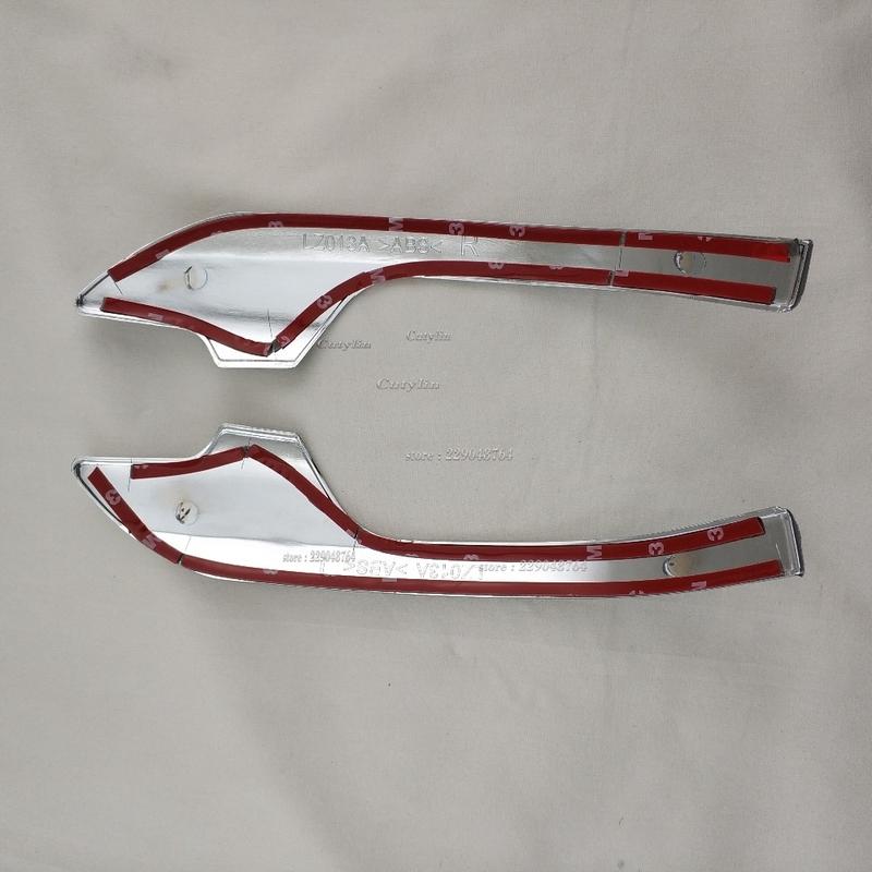 For Toyota Prius XW30 2009-2015 Markx 2010-2016 Chrome Rear View Door Side Rearview Mirror Cover Trim Protector Styling Sticker