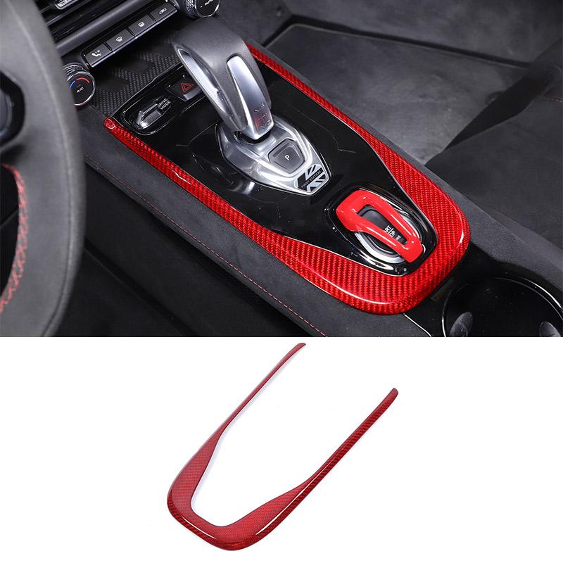 Vera Fibra di Carbonio Per Lotus EMIRA 2026-2026 Pannello Decorativo Portabicchieri per Console Centrale Auto Adesivo Decorativo Accessori Auto