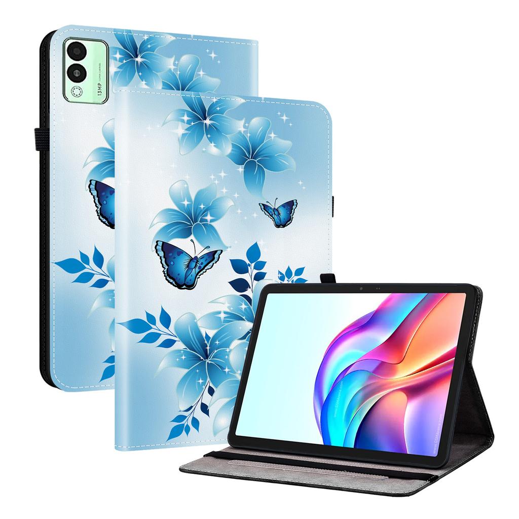 Pouzdro z PU kůže pro tablet Tecno Megapad 11 - 11 stylů! Odolný, se 2 sloty na stojánek, držákem na pero a sloty na karty, flexibilní zadní kryt z TPU