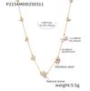 Bohemian Irregular Stone Necklace: Retro, Versatile Clavicle Chain for Women
