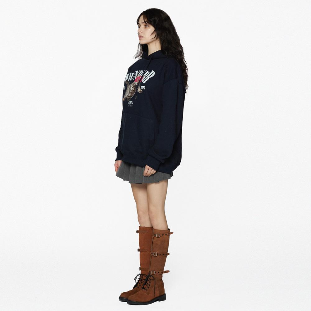 Coreofalchemy Multi-Strap Suede Long Boots Brown