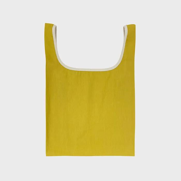 Summer Linen Market Bag L (Mustard)
