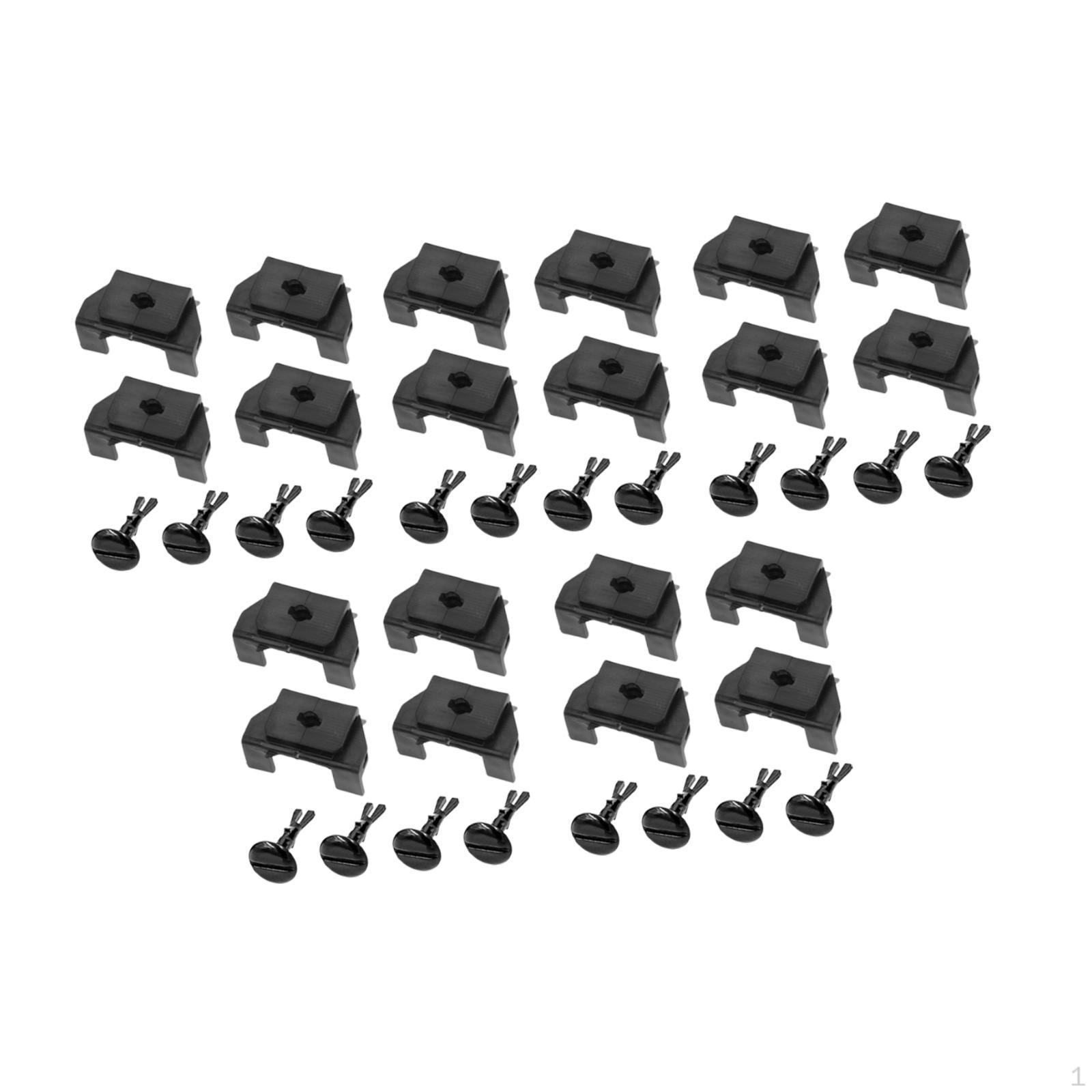 

Automotive Engine Cover Clip Pin Set, Car Fasteners, Underbody Accessories 20pieces