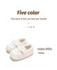 TEMU Süße Schaf Winter Baumwoll Hausschuhe für Paare - Warme Plüsch Indoor Schuhe für Damen & Herren