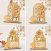 Moon Elegant Festival Countdown Castle Tabletop Ornament For Celebrations Festive