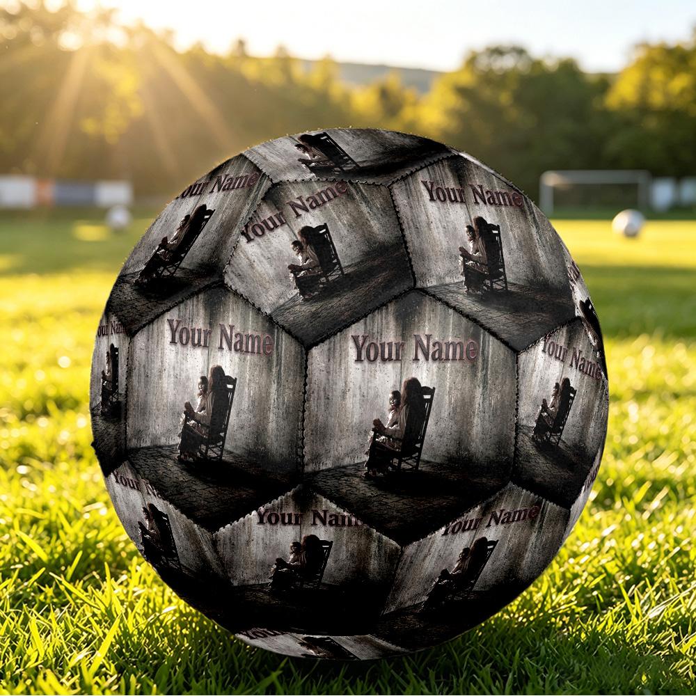 Size 5 FootballThe Conjuring Annabelle Durable PU Soccer Ball for Sports Training Outdoor Competition
