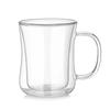Double Wall Glass Cup Coffee Mug Insulated Double Glass Mug Tea Cup Water Milk Latte Coffee Cup Glasses for Drinks Drinkware