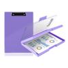 Clipboard with Double Layer File Case Portable Document Organiser Water Resistant File Storage Case for Office School