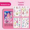 Wundervolle Elsa Prinzessin Wasserdichte Tattoo-Aufkleber für Kinder - Leicht zu entfernen, Allzweck-Spaß!