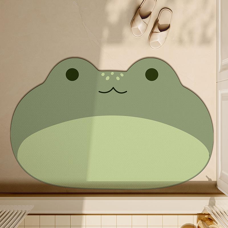 

Cute Cartoon Animal Drain Mat Bathroom Bathroom Absorbent Floor Mat Soft Diatom Mud Foot Mat Anti-slip 40 * 60cm