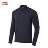 Men's Fleece-Lined Thermal Long-Sleeve Stand-Collar Shirt