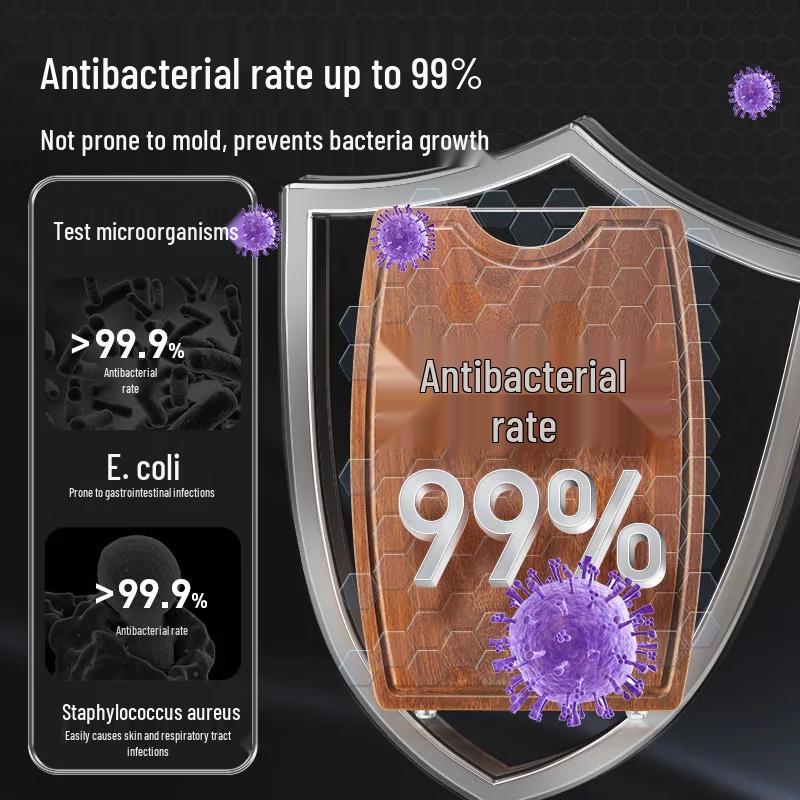 Wang Mazhi Antibacterial Ebony Wood Cutting Board