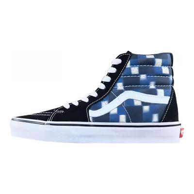 Sk8 Assorbenti Durevoli Scarpe da Skate High Top Sneakers Unisex Nero Bianco Blu VN0A38GEVJX