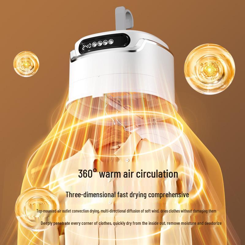 Smart Portable Folding Clothes Dryer for Dorms and Households