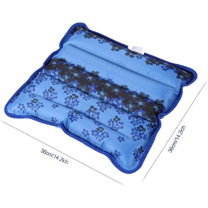Cool Ice Pillows Cushion, Water Cooling Cushion, Cooling Cushion Mat Removable Car Cushion Seat Pad Water Ice Pad Cooling Artifact Suitable for