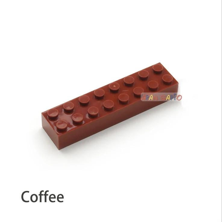 Top-Grade 20Pcs Self-Assembly High-Standard Assembly High-Standard Bricks High-Standard Thick First-Class 2X8 Superior-Grade Dots High-Standard
