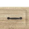 TV Cabinet in Sonoma Oak 147 x 34.5 x 27 cm Particleboard