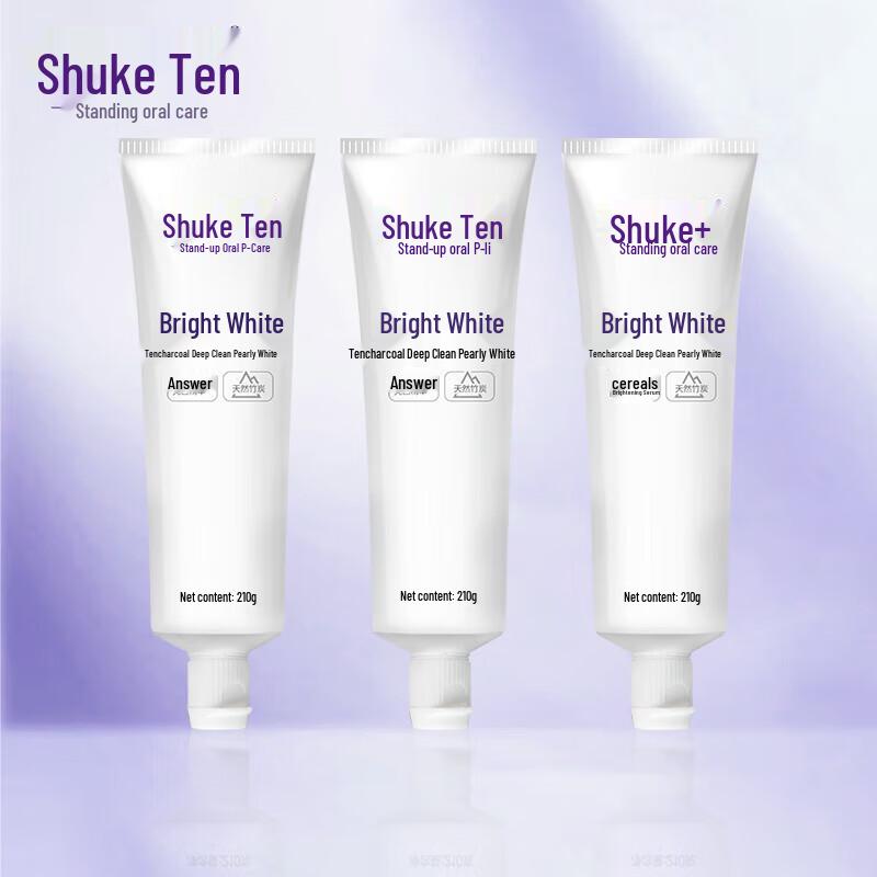 Suke Bamboo Charcoal & Pearl Whitening Toothpaste