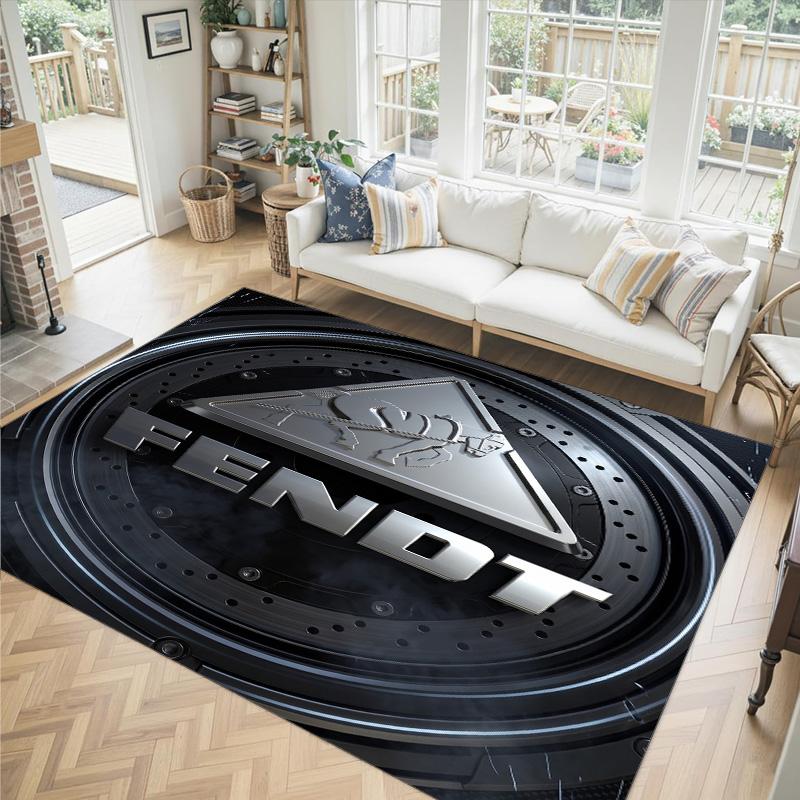 Fendt Design Crystal Velvet Carpet Cozy Non?Slip Printed Rug For Bedroom Living Room Entrance